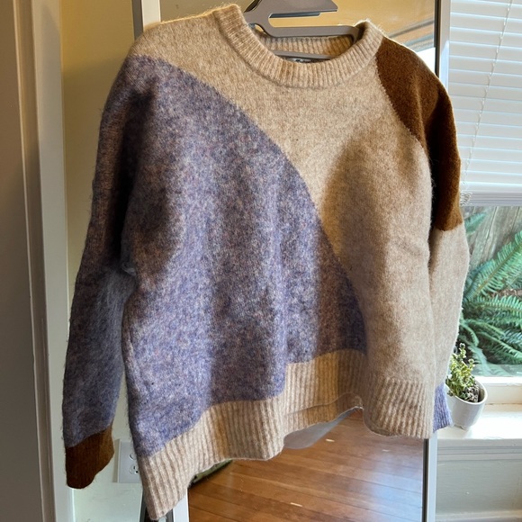 Madewell Cedarbrook Pullover Sweater in Colorblock - Picture 8 of 8